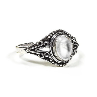 Bague avec cristal de roche | Pieralune