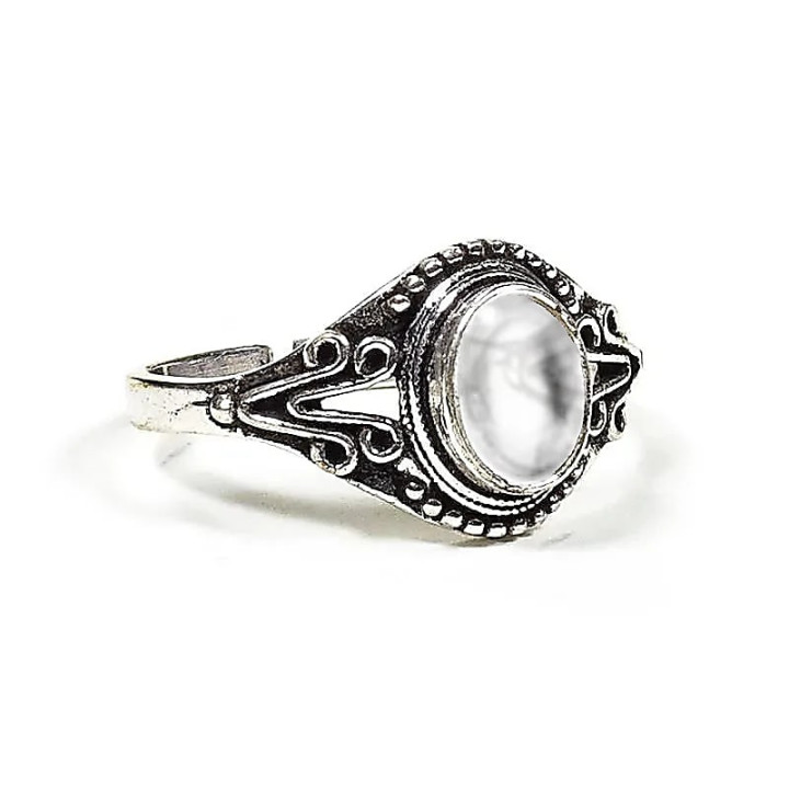 Bague avec cristal de roche | Pieralune