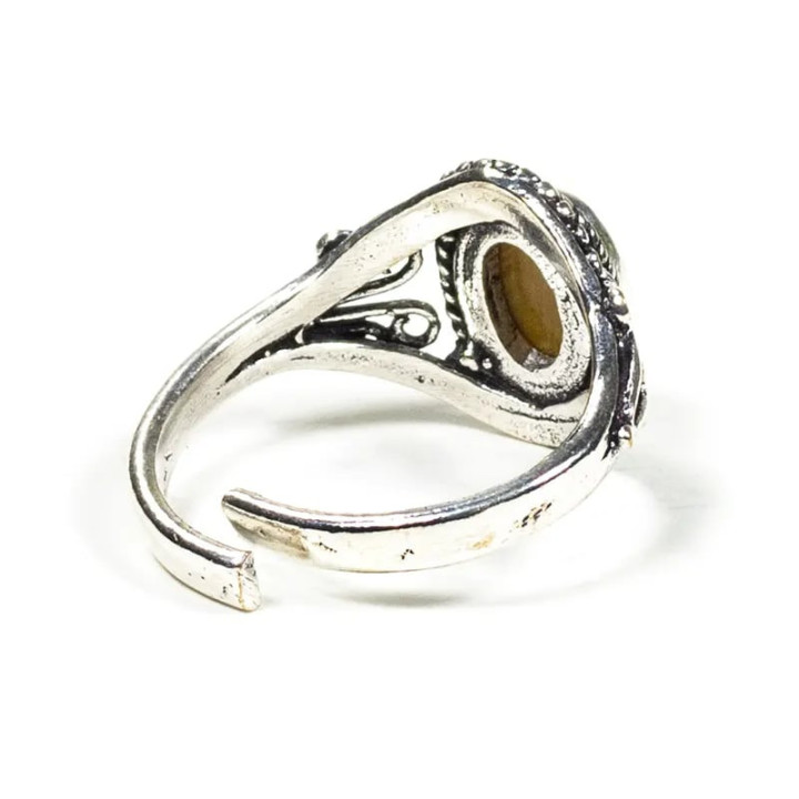 Bague avec oeil de tigre | Pieralune