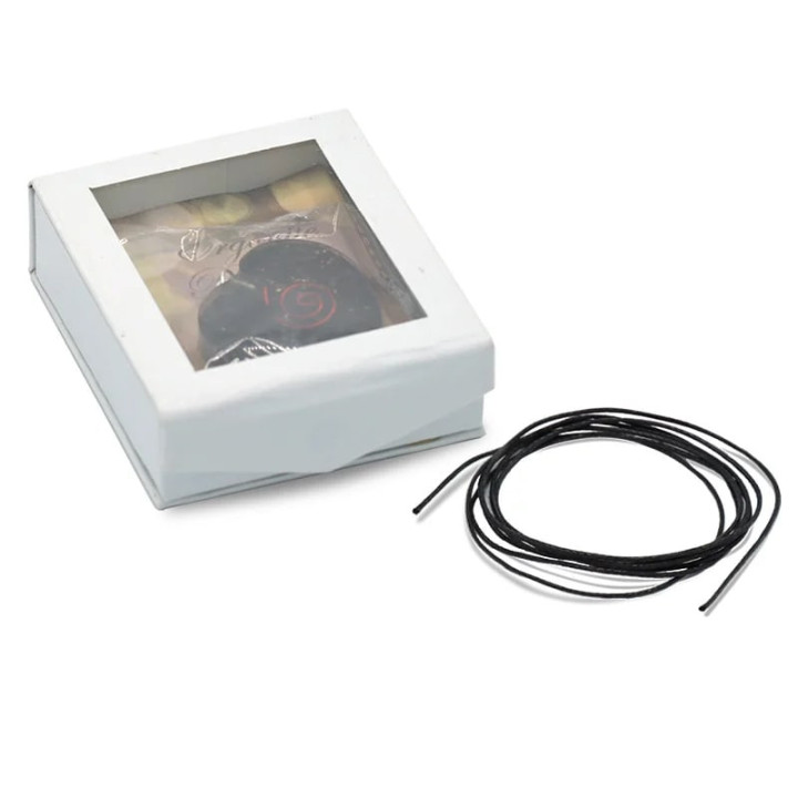 Pendentif d'Orgonite avec Shungite en forme de coeur | Pieralune