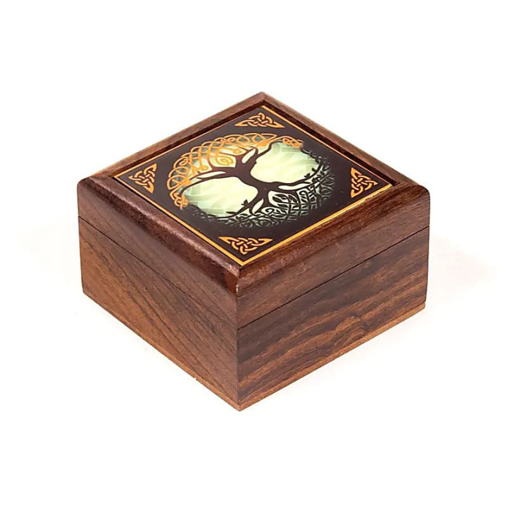 Boîte à bijoux arbre de vie | Pieralune