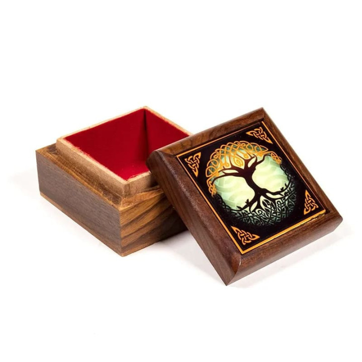 Boîte à bijoux arbre de vie | Pieralune