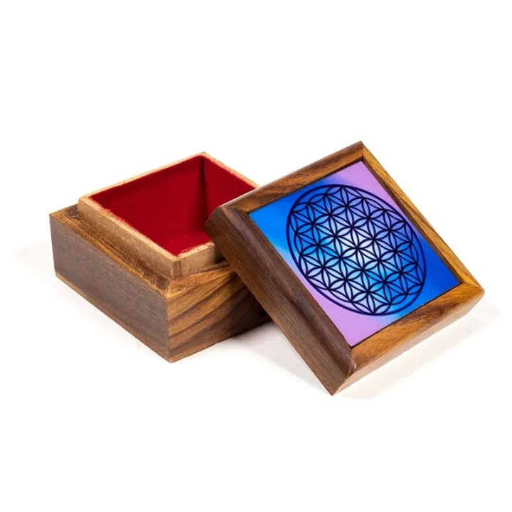 Boîte à bijoux Fleur de Vie | Pieralune