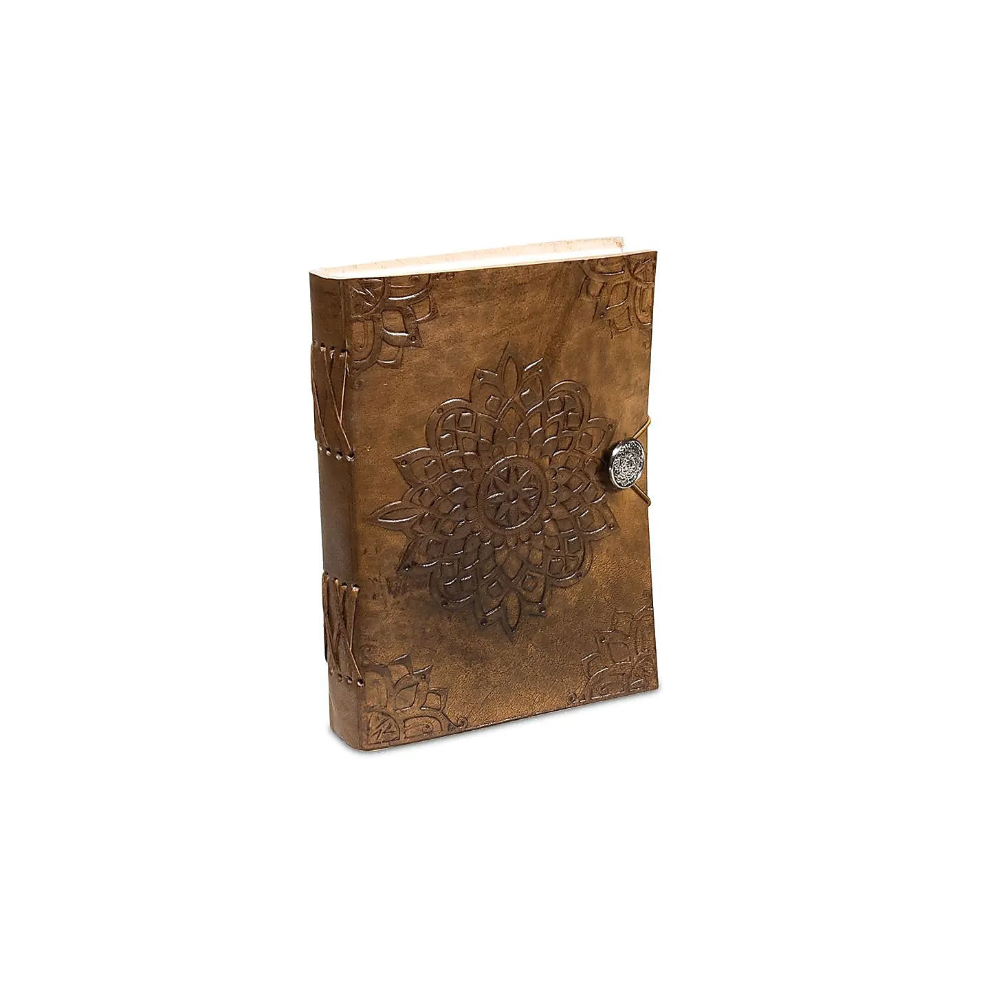 Carnet de note Mandala - avec couverture en cuir synthé... | Pieralune