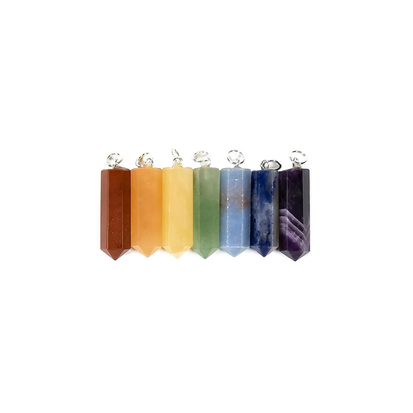Set de 7 pendentifs chakra | Pieralune