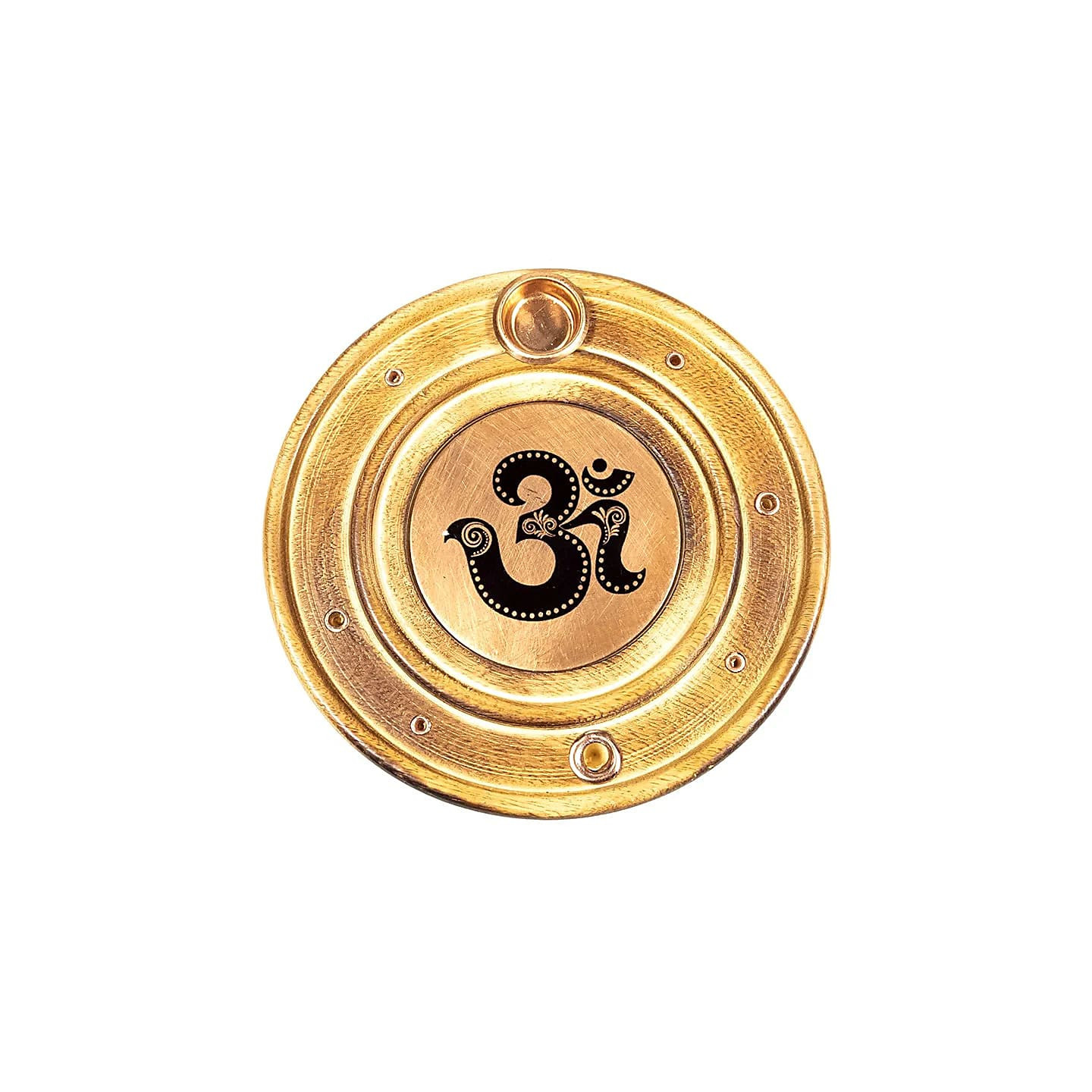 Brûleur de bâtons d'encens & cônes om | Pieralune