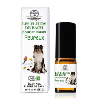 Elixir de Bach animaux de compagnie craintifs BIO | Pieralune
