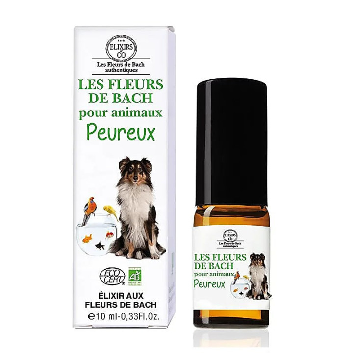 Elixir de Bach animaux de compagnie craintifs BIO | Pieralune