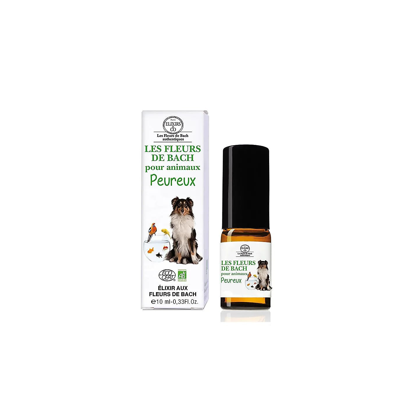 Elixir de Bach animaux de compagnie craintifs BIO | Pieralune