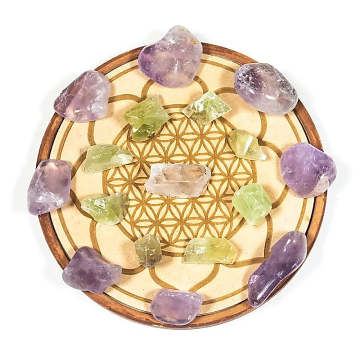 Grille de cristal Guérison | Pieralune