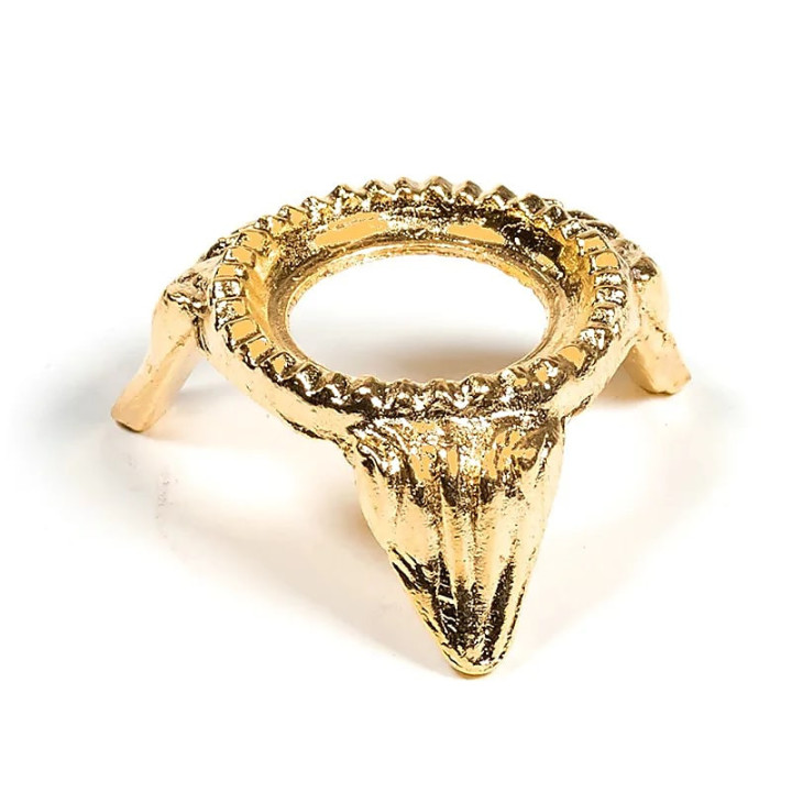 Support pour les sphères de cristal couleur or | Pieralune