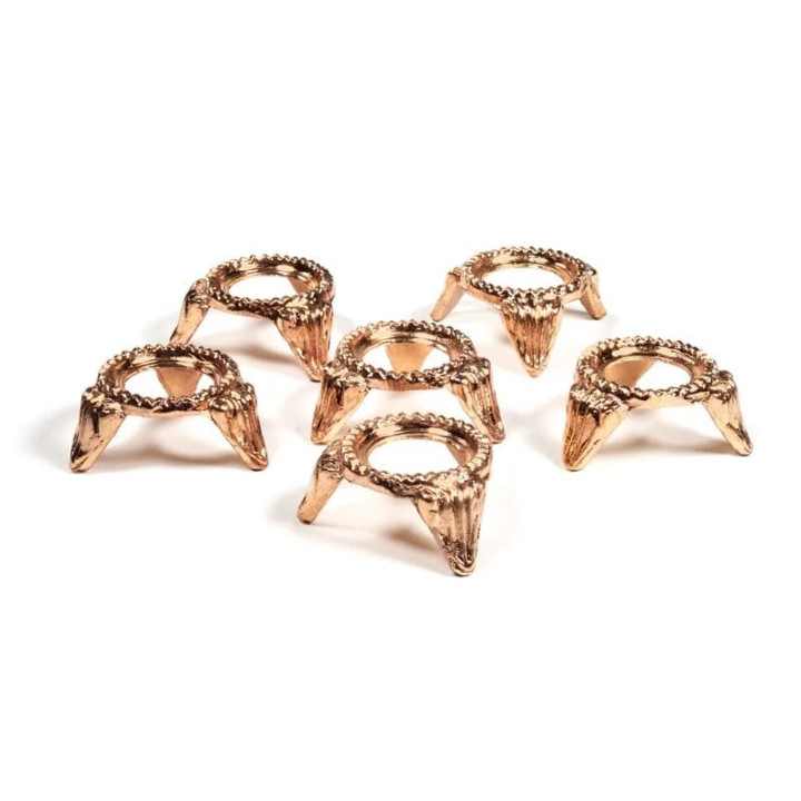 Support pour les sphères de cristal couleur cuivre | Pieralune