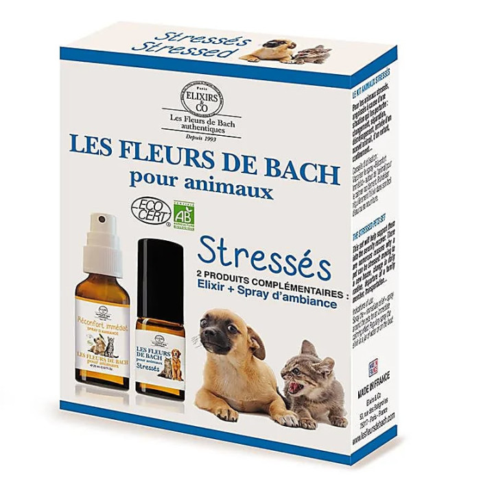 Fleurs de Bach animaux de compagnie stressés BIO | Pieralune