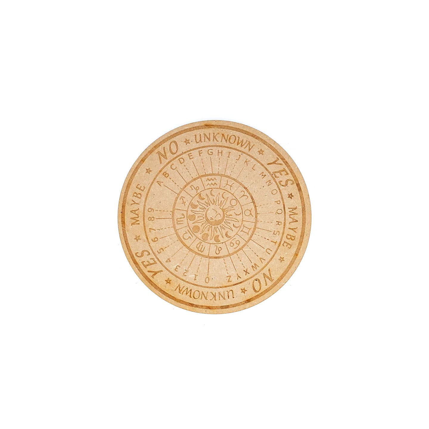 Planche pendule astrologie gravée | Pieralune