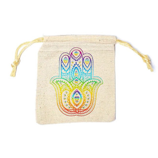 Pochette en coton Khamsa | Pieralune
