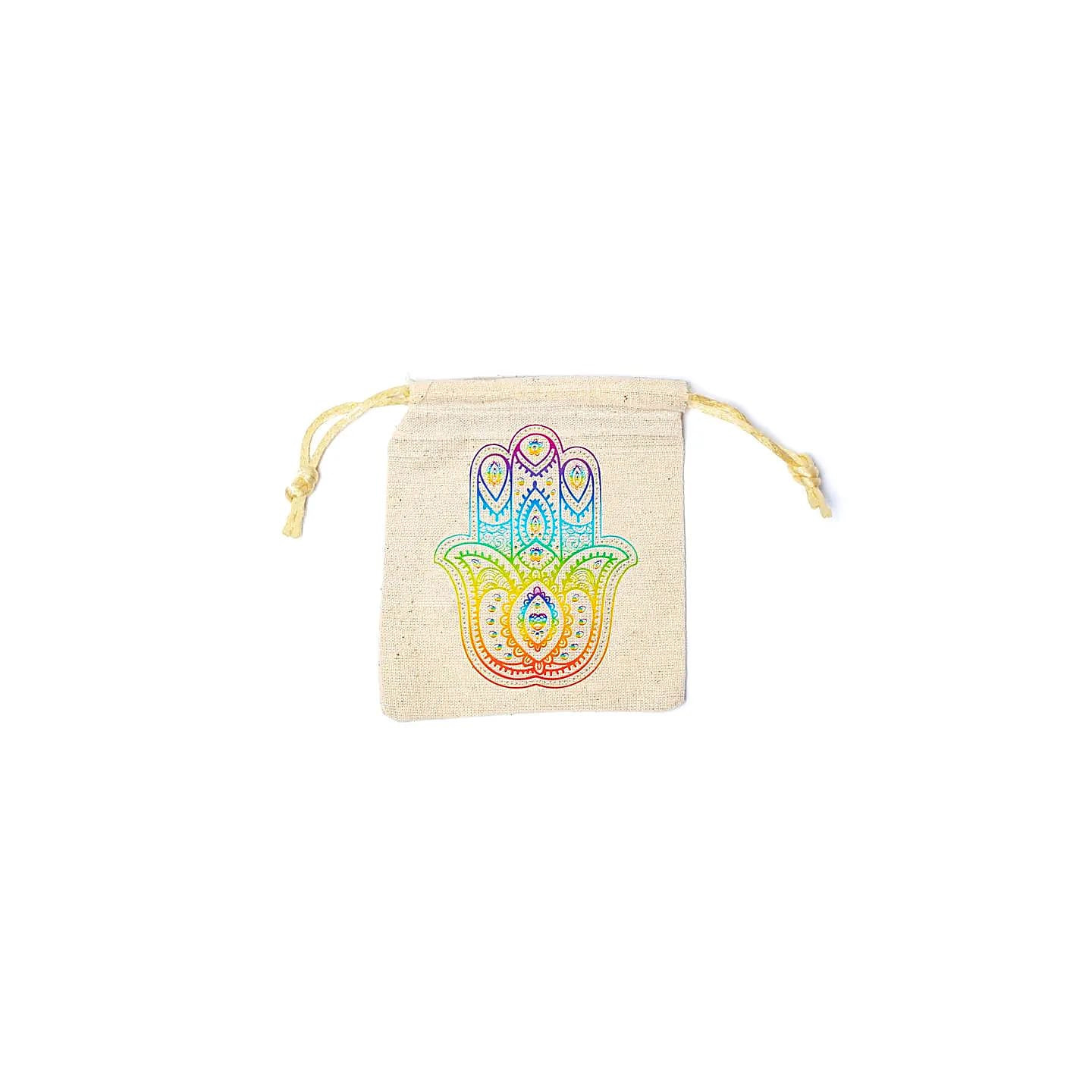 Pochette en coton Khamsa | Pieralune
