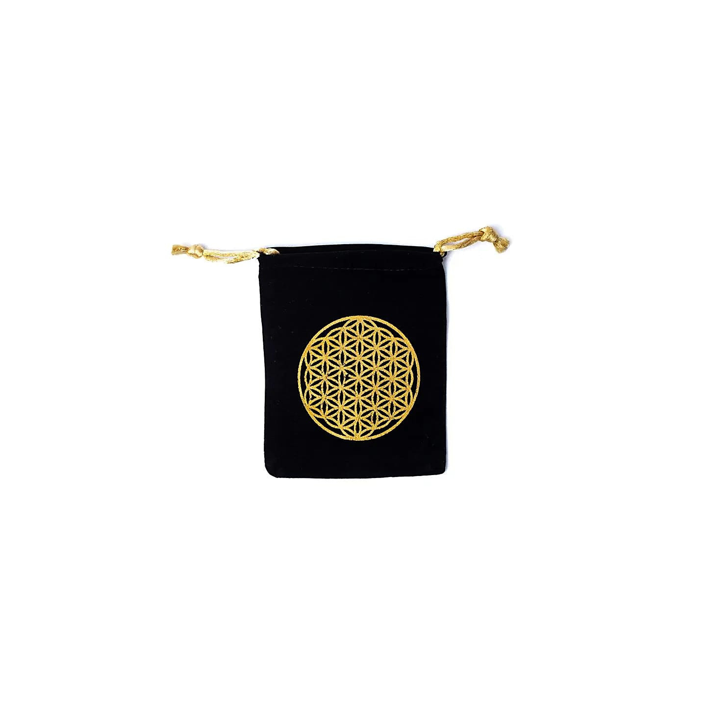 Pochette velours fleur de vie | Pieralune