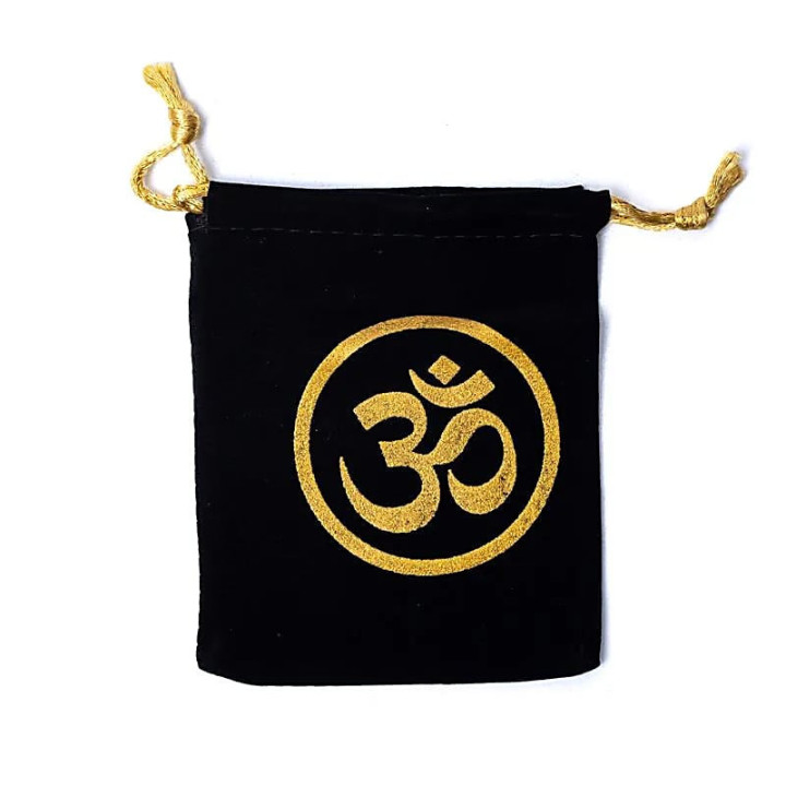 Pochette velours Om | Pieralune