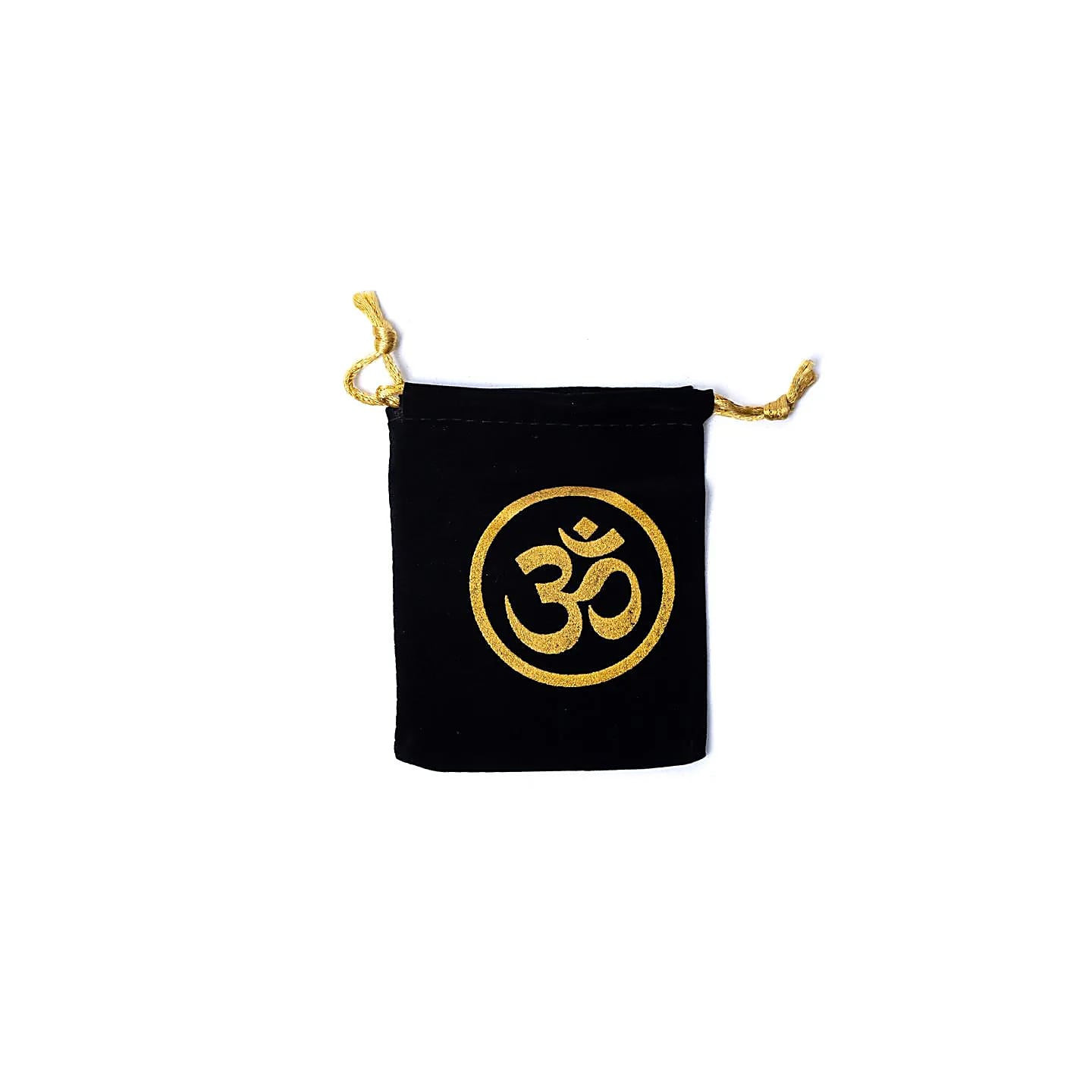 Pochette velours Om | Pieralune