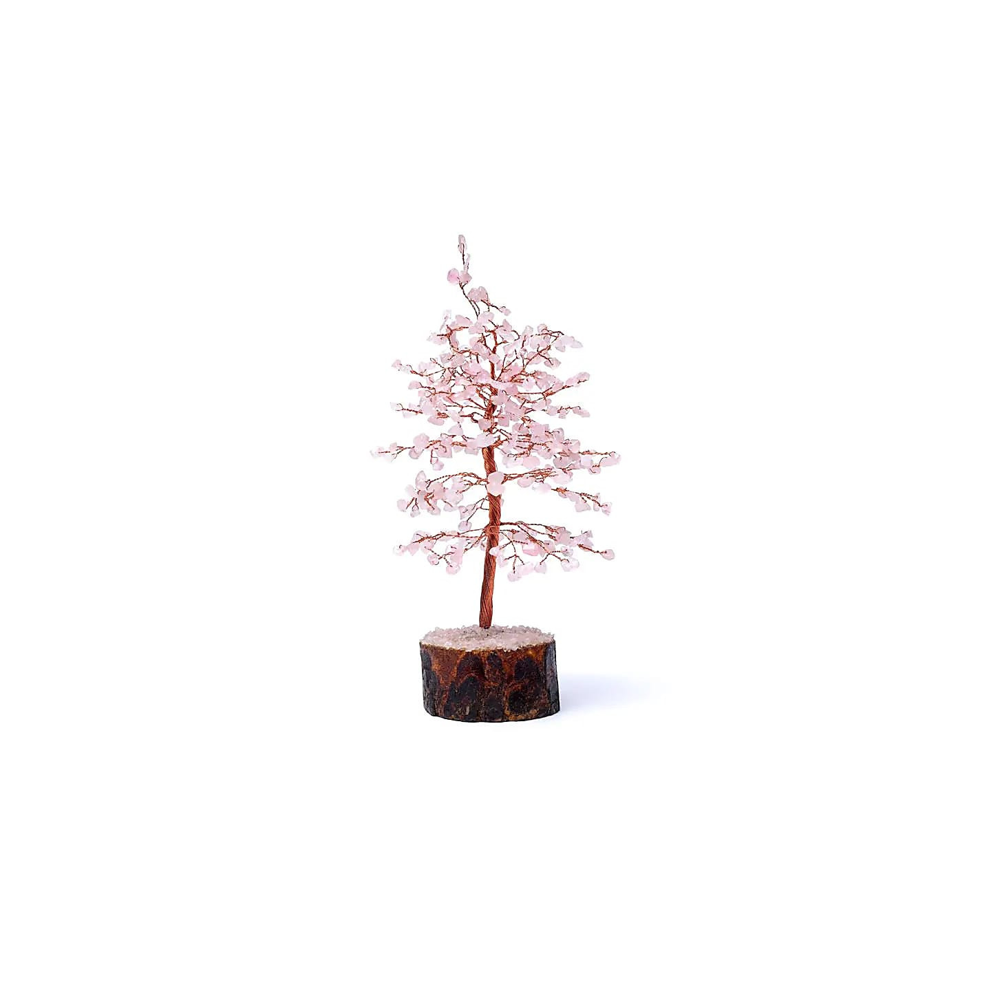 Arbre de pierres précieuses quartz rose | Pieralune
