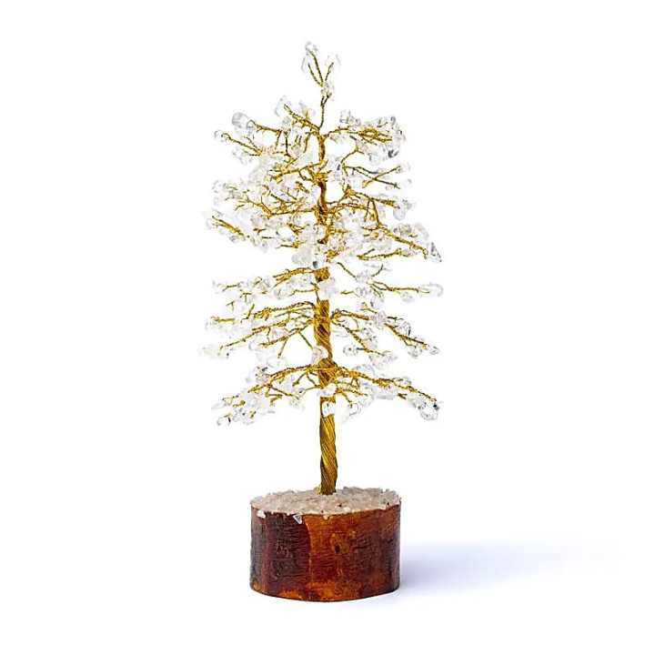 Arbre de pierres précieuses cristal de roche | Pieralune