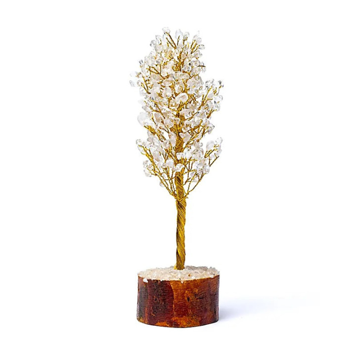 Arbre de pierres précieuses cristal de roche | Pieralune