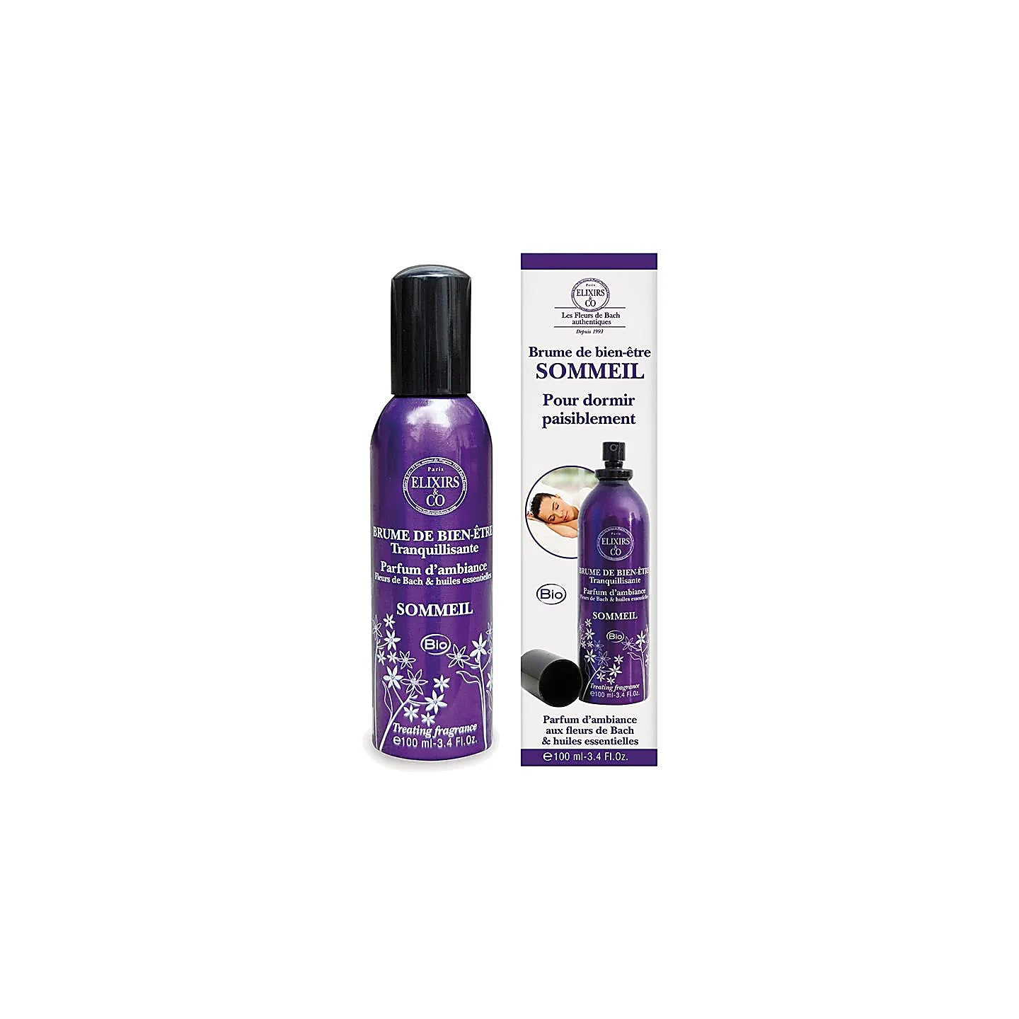 Bach Spray d'ambiance Sommeil grand BIO | Pieralune