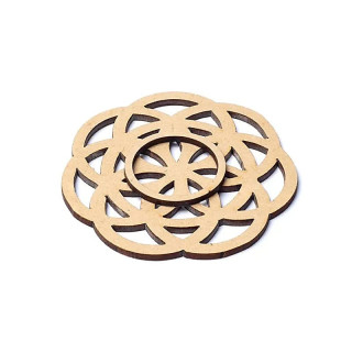 Support sphère en pierre Graine de Vie | Pieralune