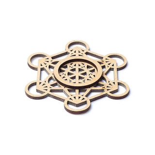 Support pour sphères de pierres Cube de Métatron | Pieralune