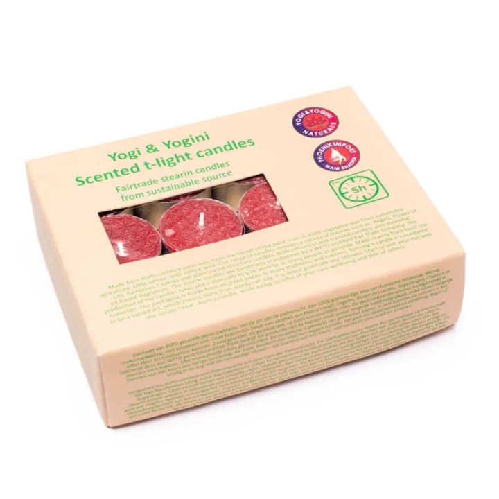 Bougies chauffe plat Fleur de vie parfum Rose | Pieralune