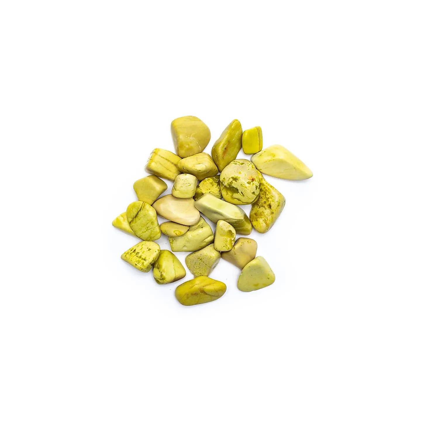 Serpentine pierres roulées qualité B | Pieralune