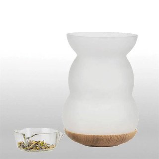 Lampe Arômatique avec fleur de la vie - Blanche | Pieralune