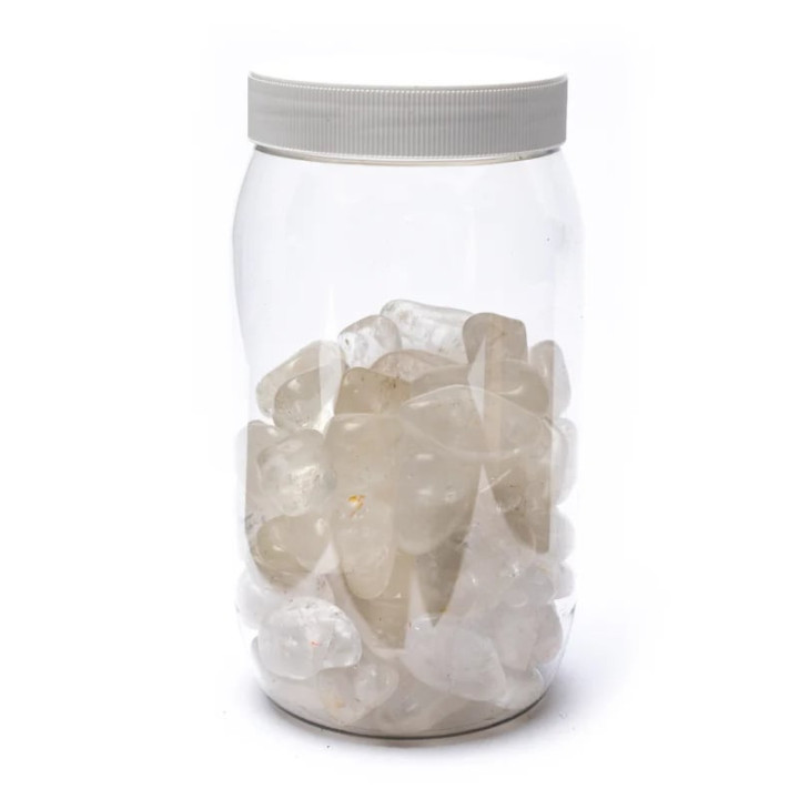 Cristal de roche pierre polie de qualité A | Pieralune