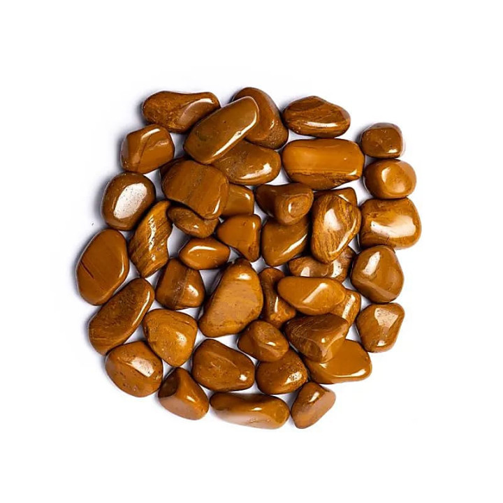 Jaspe jaune pierre polie de qualité A | Pieralune