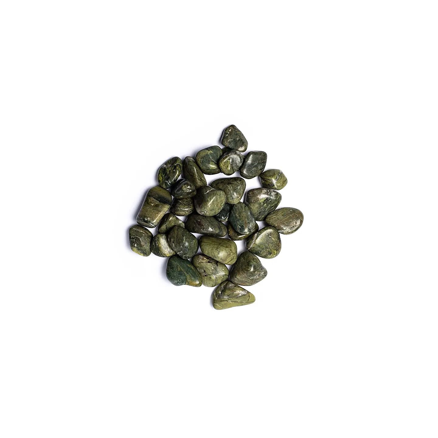 Jaspe vert pierre polie de qualité A | Pieralune