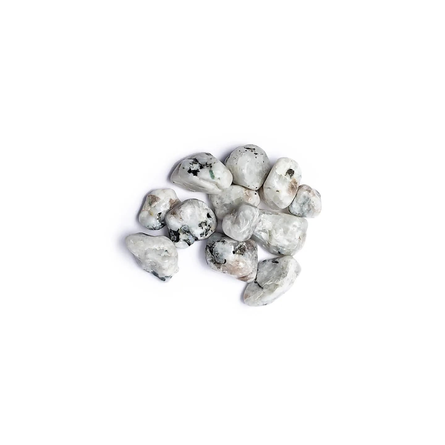 Pierre de lune blanche pierre polie de qualité A | Pieralune