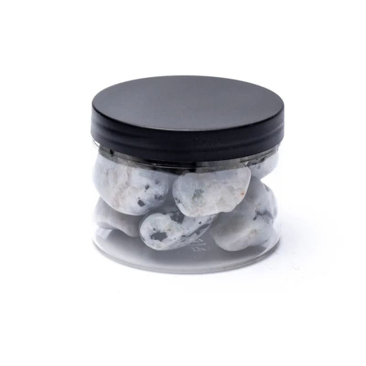 Pierre de lune blanche pierre polie de qualité A | Pieralune