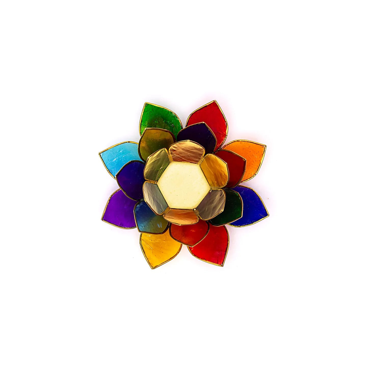 Éclairage Lotus 7 Chakras & or | Pieralune