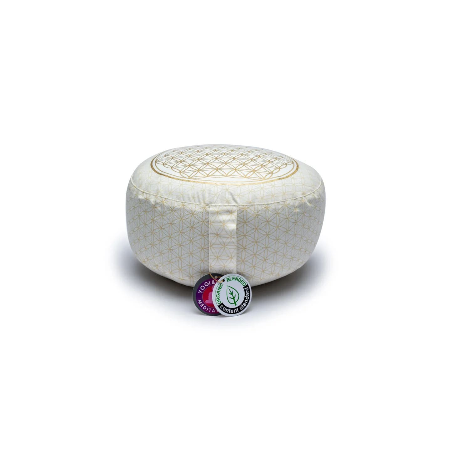 Coussin de méditation Fleur de vie coton Bio (OCS) | Pieralune