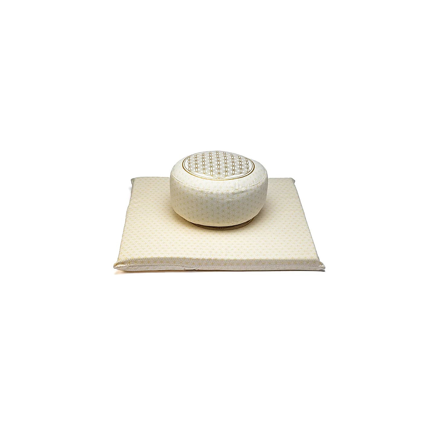 SET Méditation Fleur de Vie coton BIO (OCS) | Pieralune