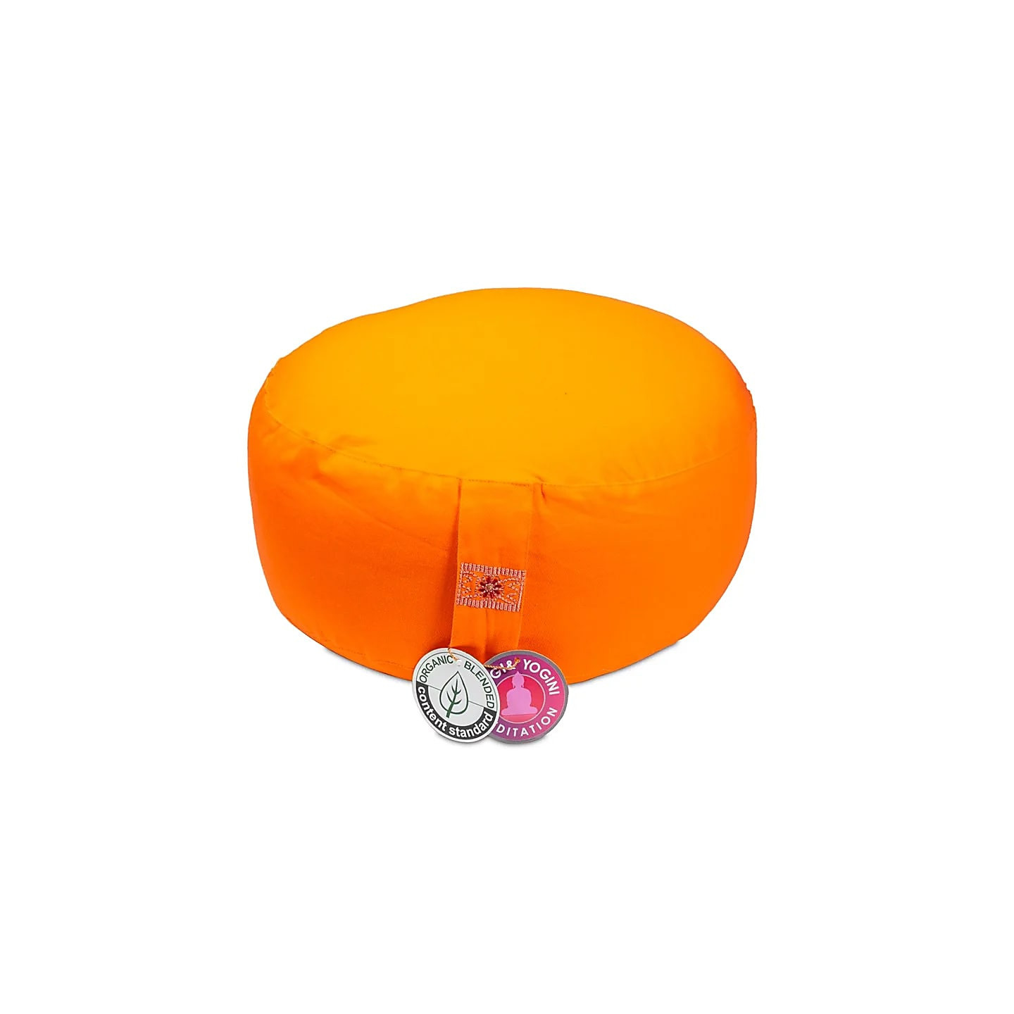 Coussin de méditation Orange coton BIO (OCS) | Pieralune