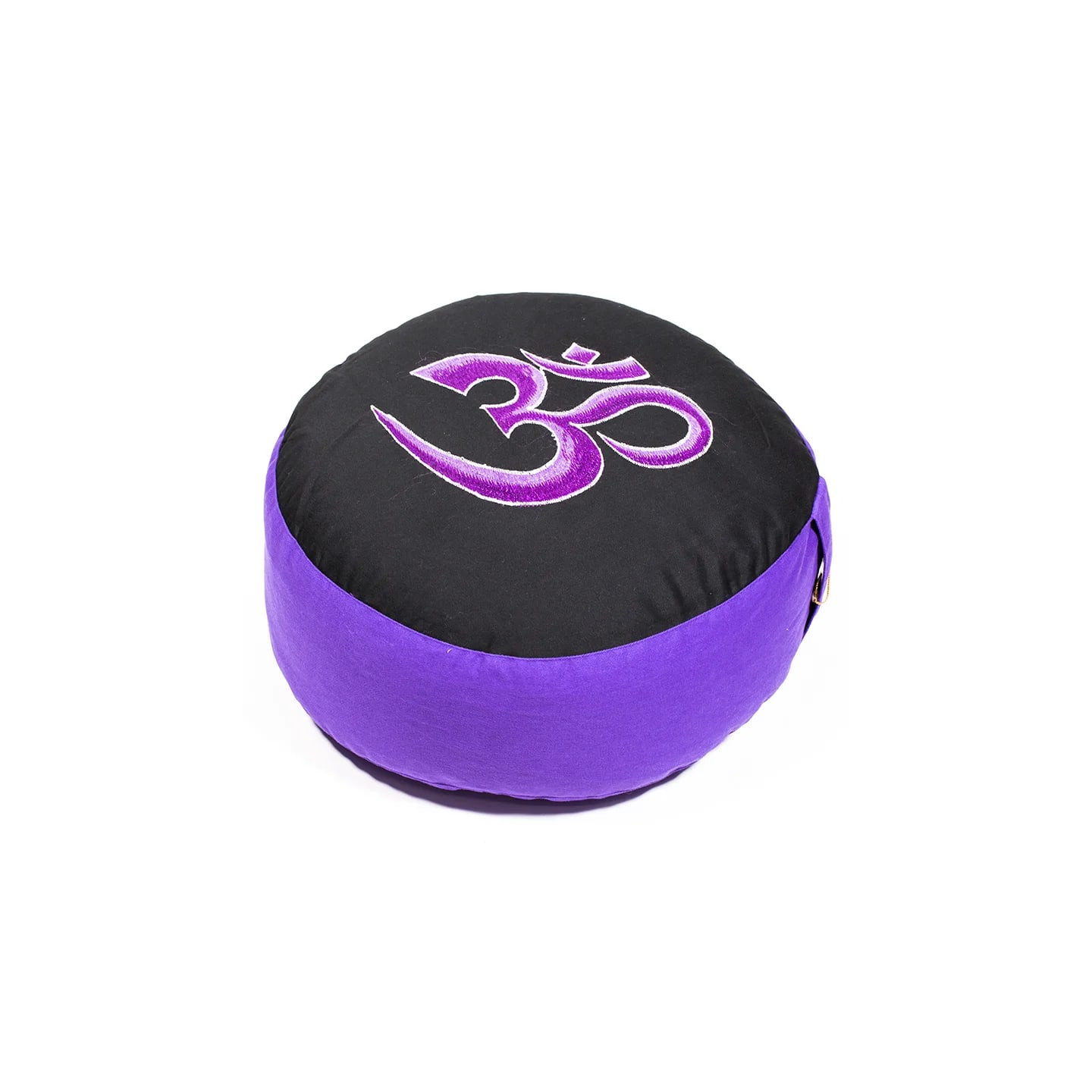 Coussin méditation OHM violet/noir | Pieralune
