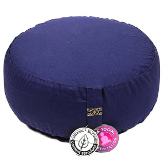 Coussin de méditation Indigo coton BIO (OCS) | Pieralune