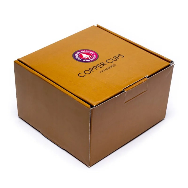 Gobelets en cuivre martelé | Pieralune