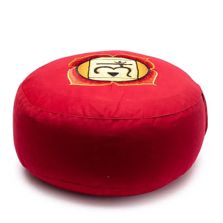 Coussin de méditation 1er Chakra Muladhara brodé | Pieralune
