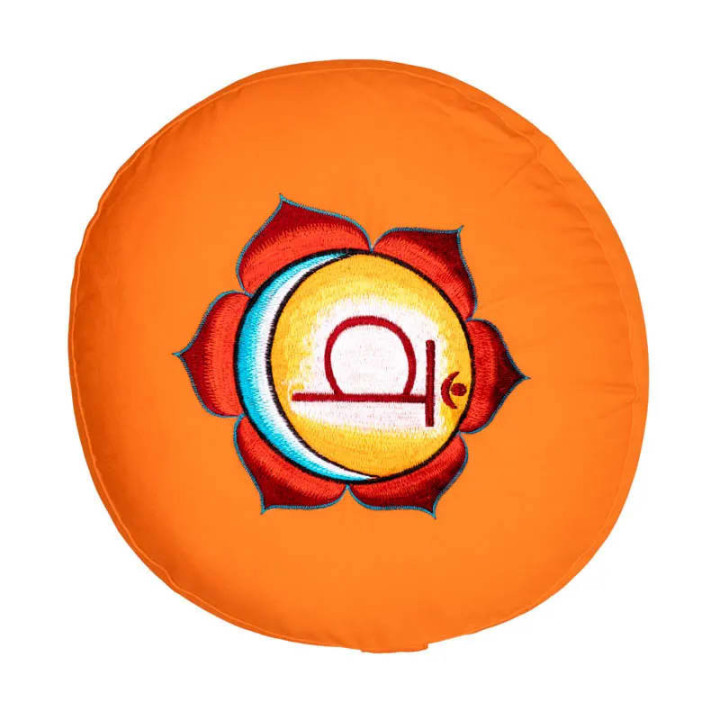Coussin 2è Chakra Svadisthana brodé | Pieralune