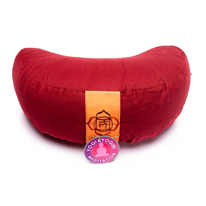 Coussin méditation 1/2 lune 1 Chakra | Pieralune