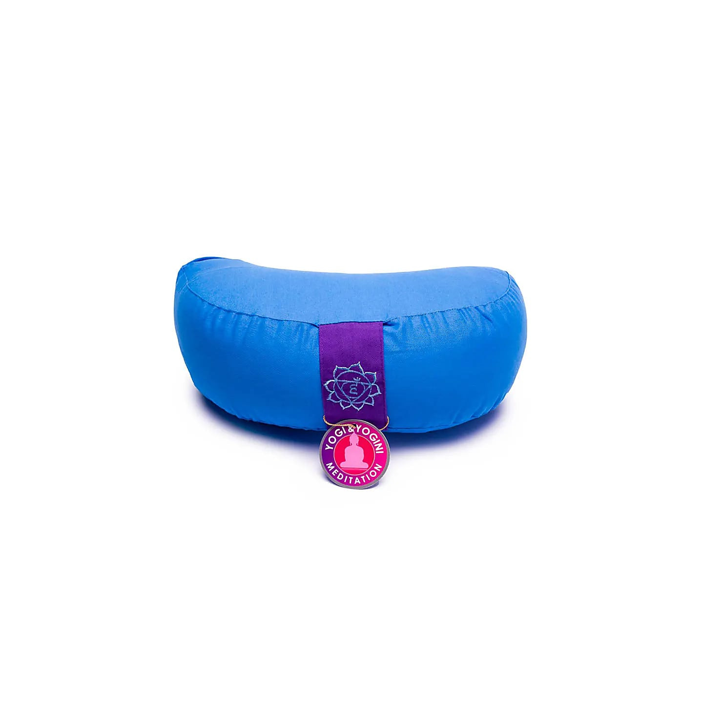 Coussin méditation 1/2 lune 5è Chakra | Pieralune