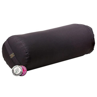 Bolster Yoga anthracite coton BIO (OCS) | Pieralune