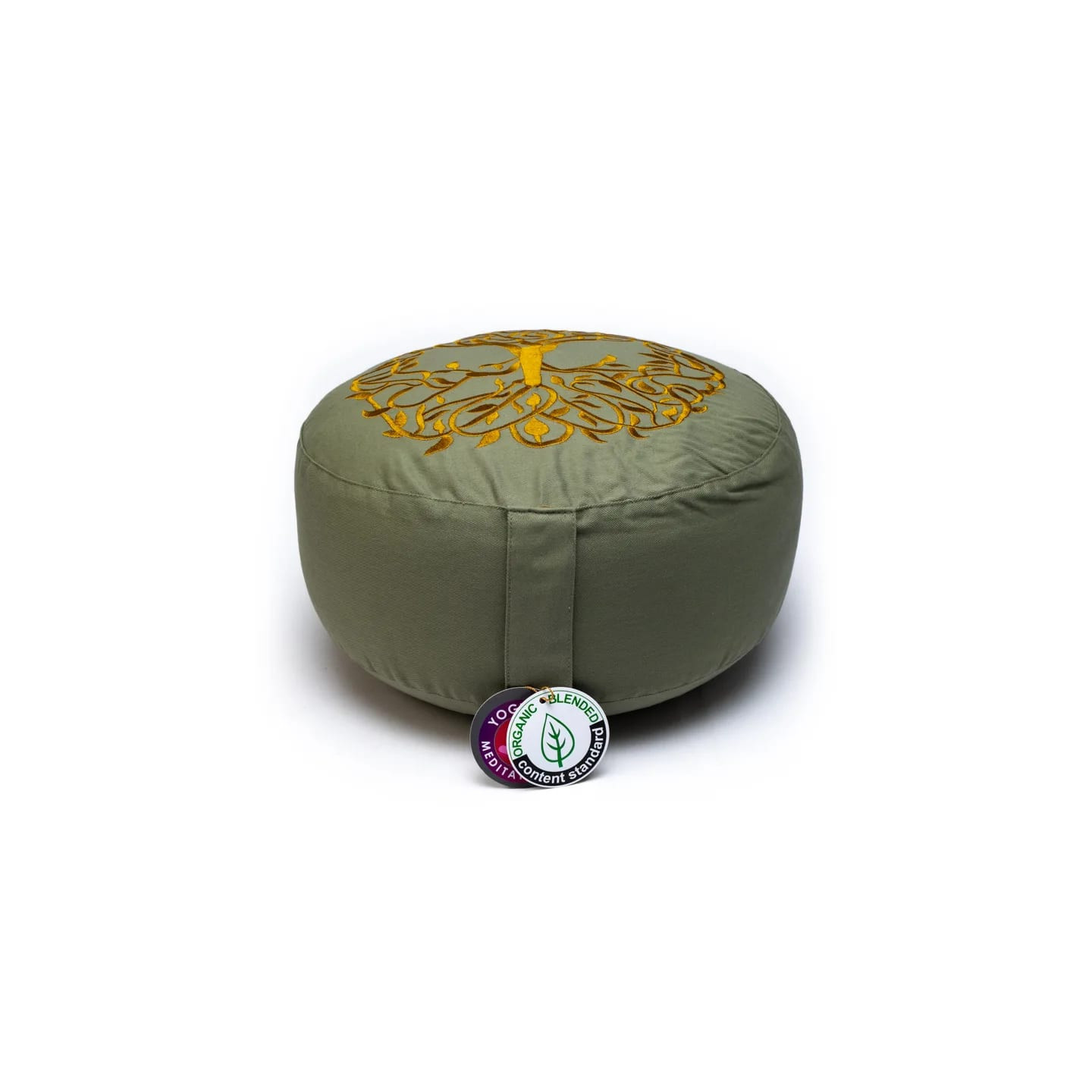 Coussin de méditation Arbre de vie coton BIO (OCS) | Pieralune
